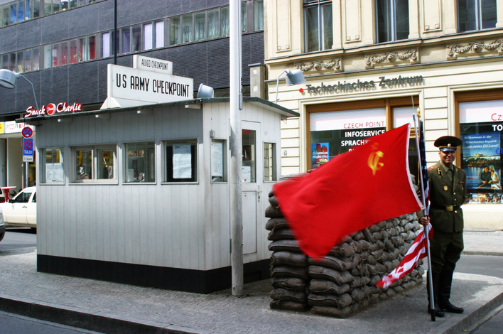 Checkpoint Charlie in Berlin