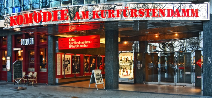 Außenansicht vom Theater und der Komödie am Kurfürstendamm